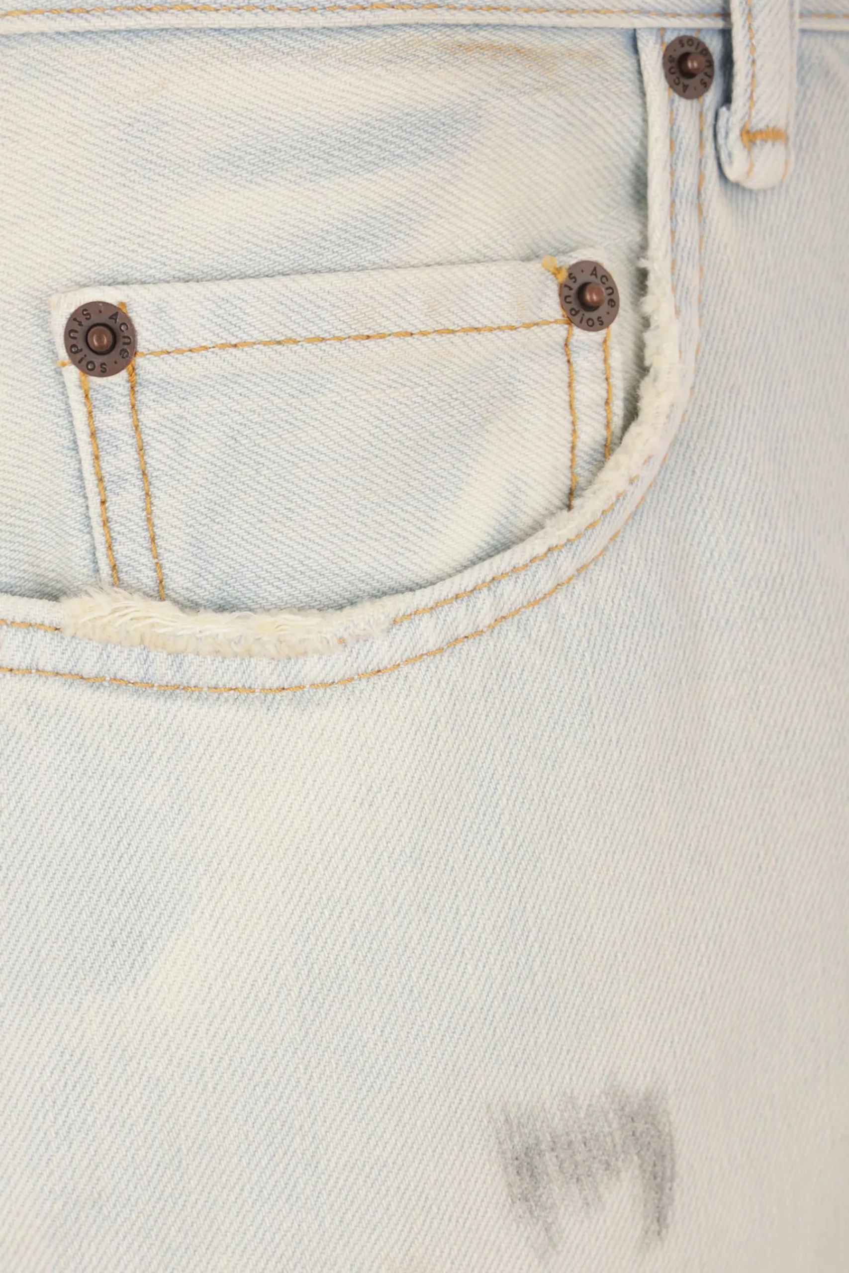 Women ACNE STUDIOS 2022 Shorebreak denim jeans