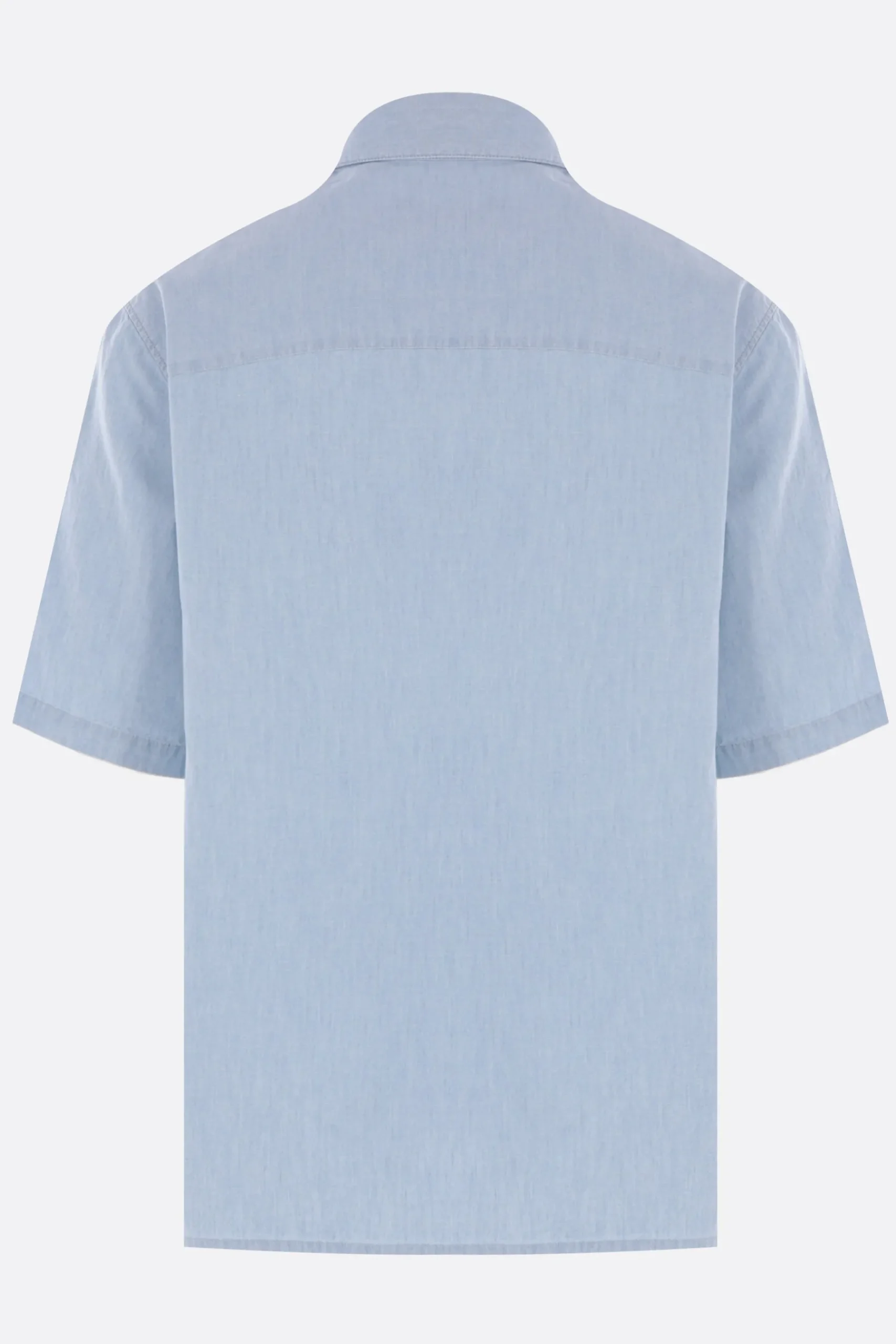 MAISON KITSUNÉ short-sleeve shirt in Chambray