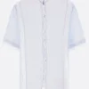 Women JIL SANDER short-sleeve shirt in georgette