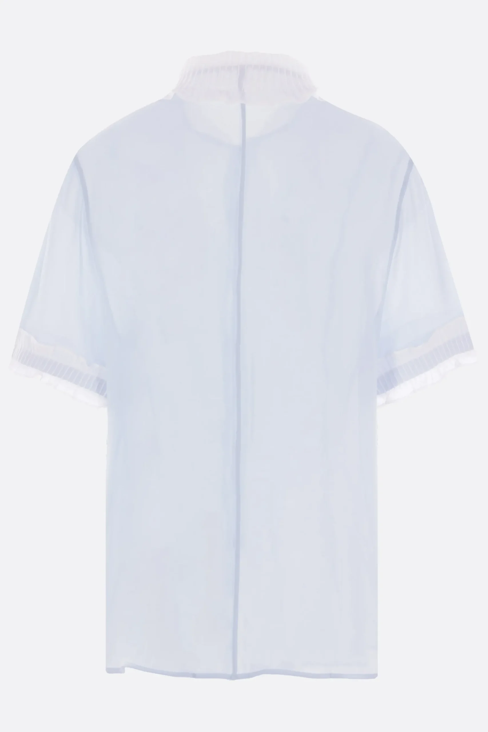 Women JIL SANDER short-sleeve shirt in georgette