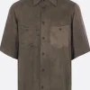ZIGGY CHEN short-sleeve shirt in silk blend