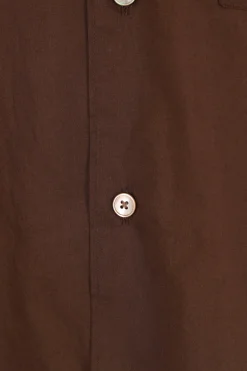 AURALEE short-slevee shirt in Finx cotton