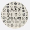 10 CORSO COMO signature circles porcelain dinner plate