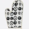 10 CORSO COMO signature circles print linen oven glove