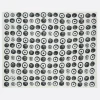 10 CORSO COMO signature circles print linen tea towel