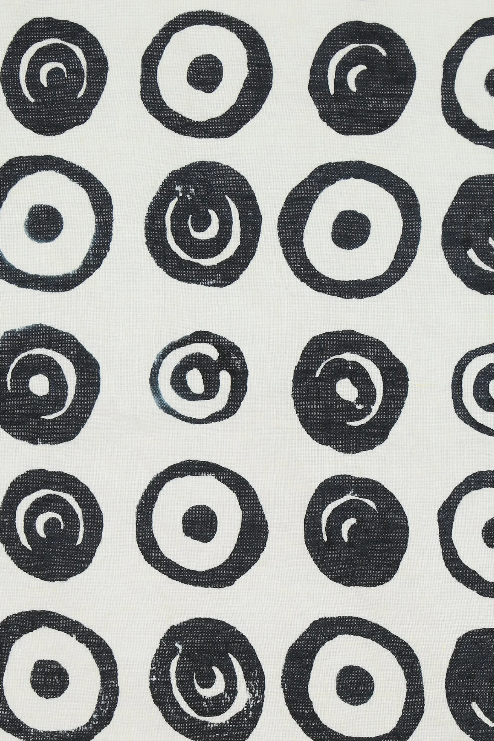 10 CORSO COMO signature circles print linen tea towel
