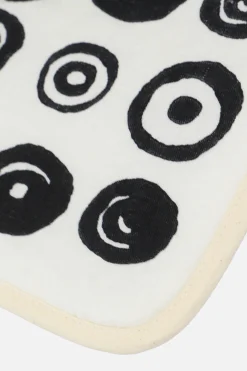 10 CORSO COMO signature circles print linen pot holder