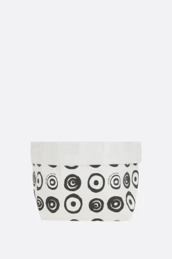 10 CORSO COMO signature circles print paper medium basket