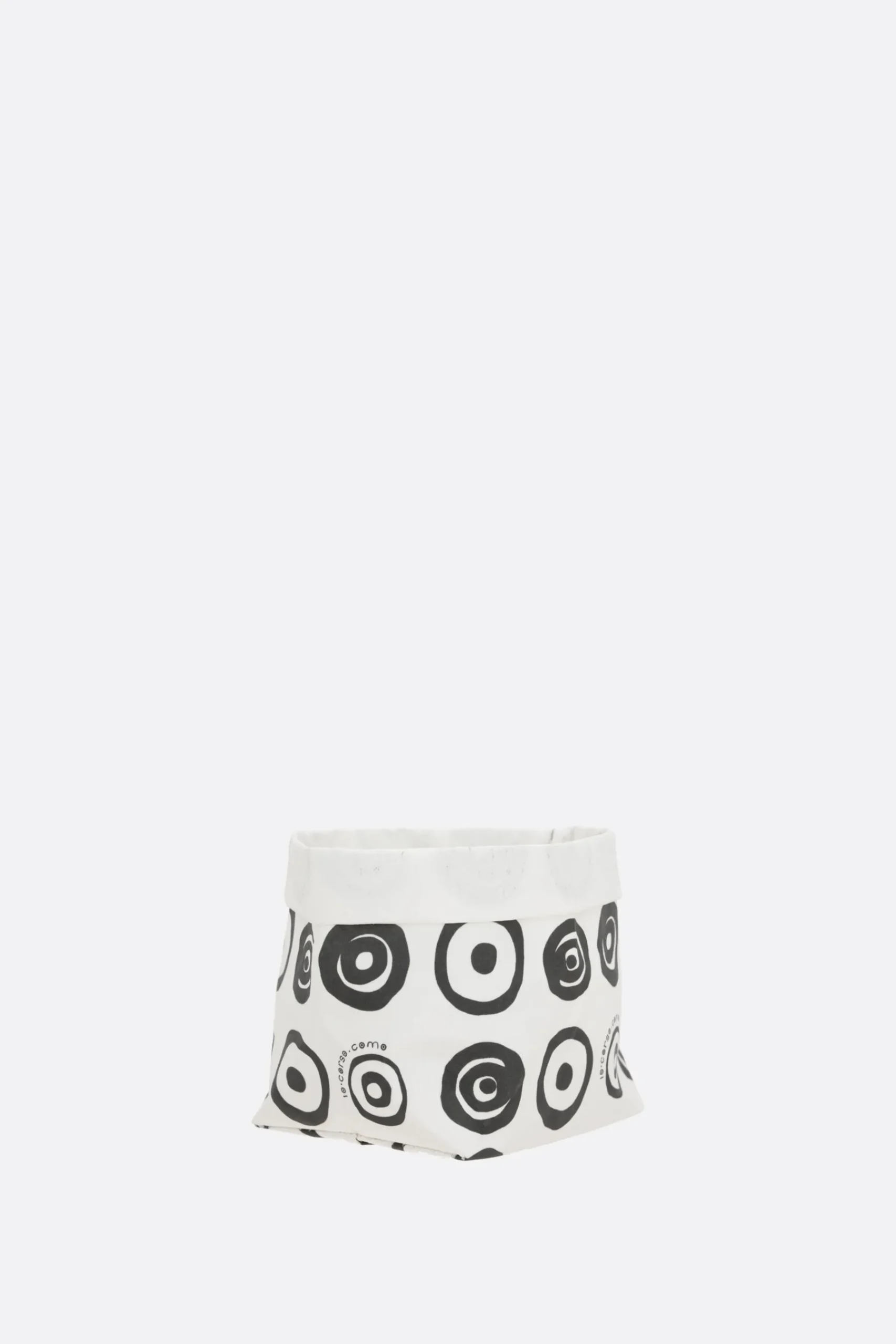 10 CORSO COMO signature circles print paper small basket