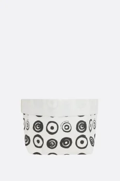 10 CORSO COMO signature circles print paper medium basket