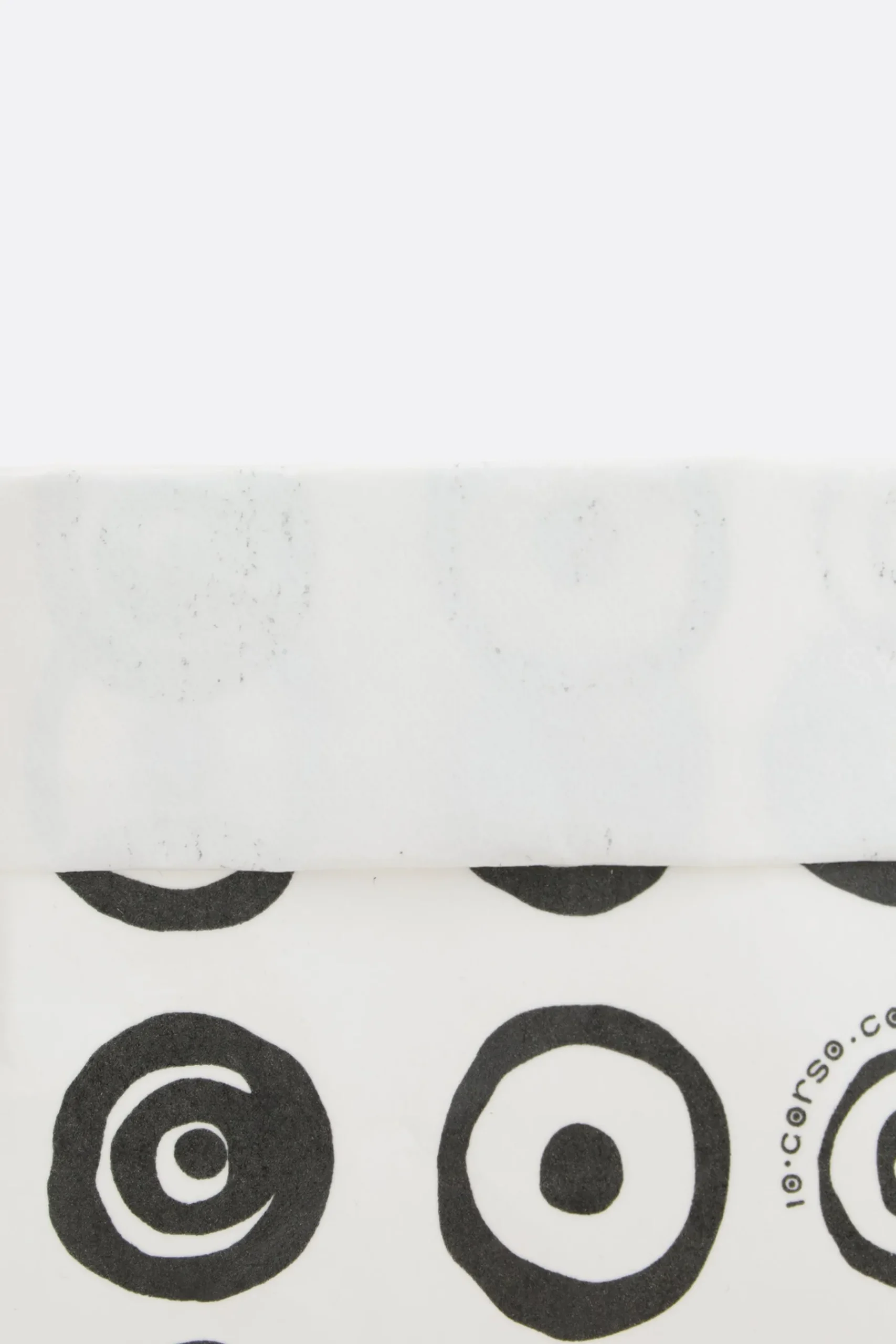 10 CORSO COMO signature circles print paper medium basket