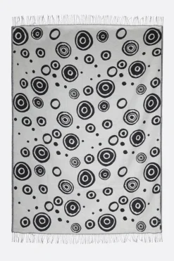 10 CORSO COMO signature circles pure new wool reversible blanket