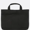 Women DISCORD YOHJI YAMAMOTO Signature mini tote bag in grainy leather