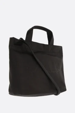 Women DISCORD YOHJI YAMAMOTO Signature mini tote bag in grainy leather
