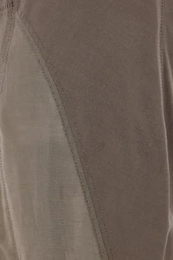 Women YEHUAFAN silk and linen mermaid skirt