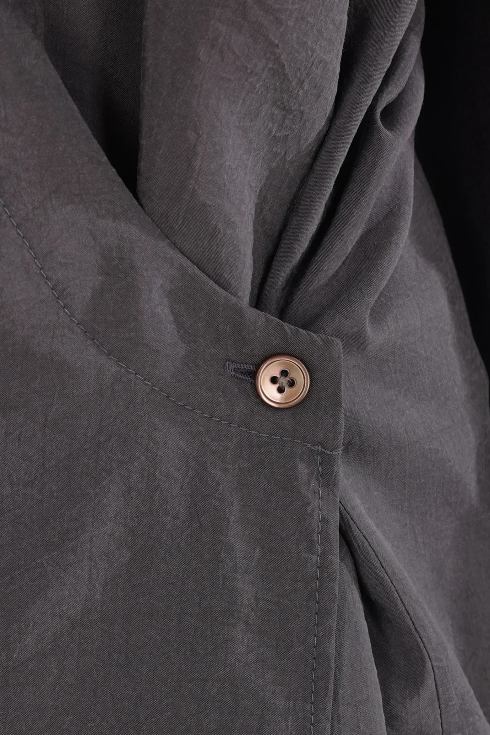 Women LEMAIRE silk blend twisted shirt dress