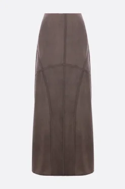 Women YEHUAFAN silk long skirt
