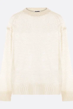 Women JIL SANDER silk oversize sweater