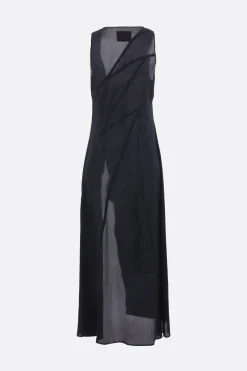 Women YEHUAFAN silk sleeveless top