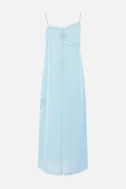 Women MM6 silk slip dress