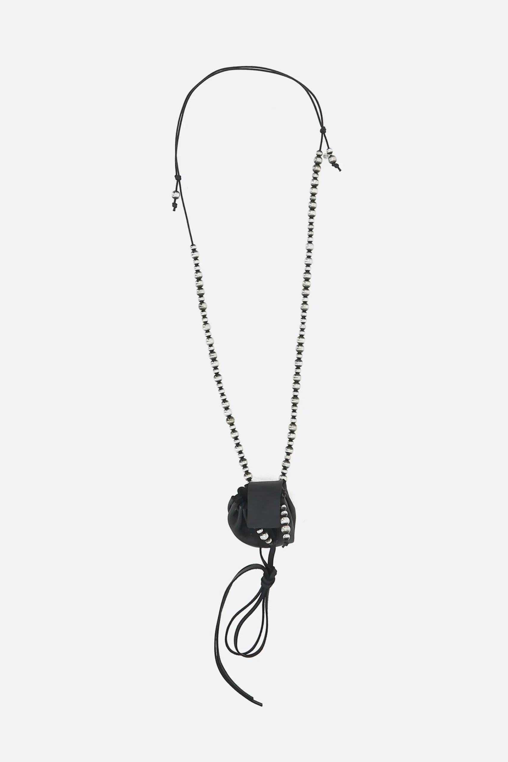 Women ANN DEMEULEMEESTER Sindri necklace in cord with spheres