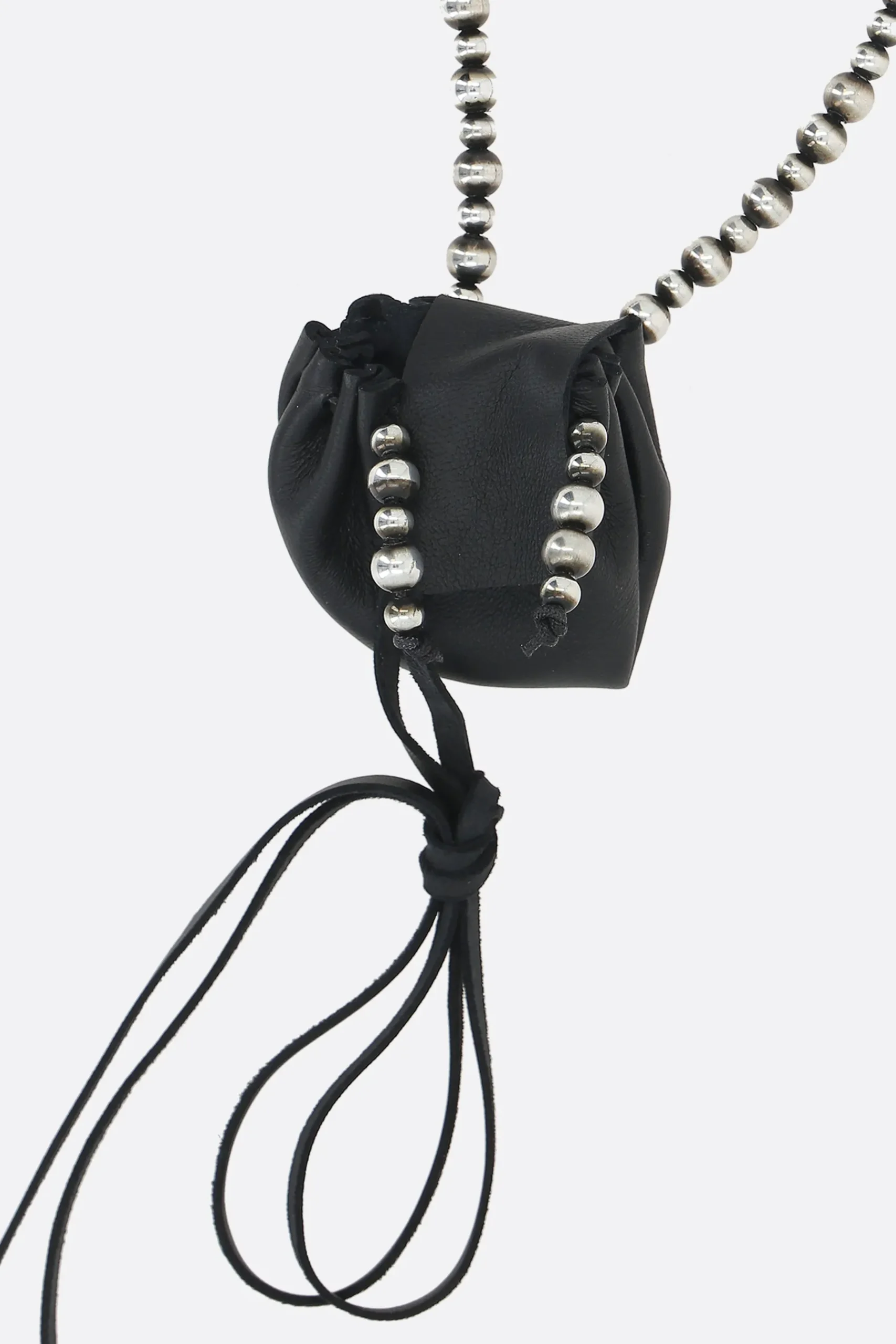 Women ANN DEMEULEMEESTER Sindri necklace in cord with spheres