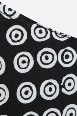 10 CORSO COMO singature circles print fabric face mask