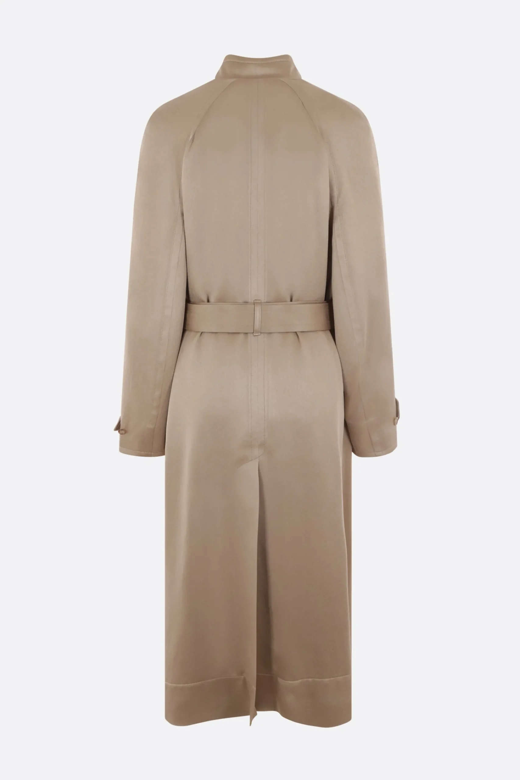 Women 10 CORSO COMO single-breasted envers satin trench coat
