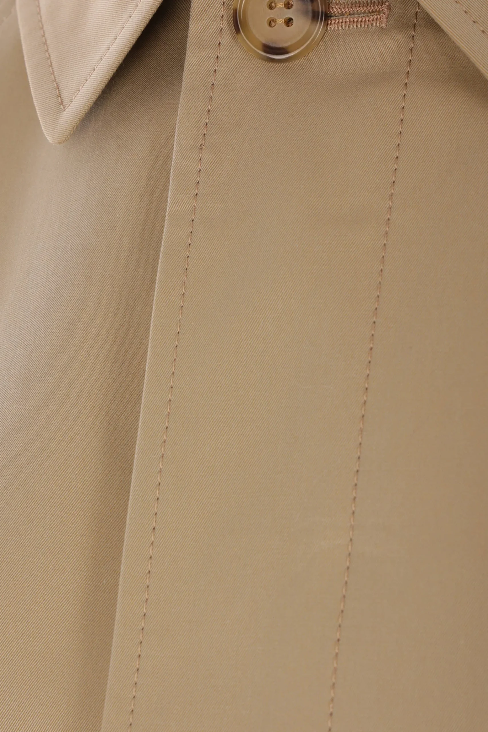 Women UNDERCOVER single-breasted gabardine trench coat