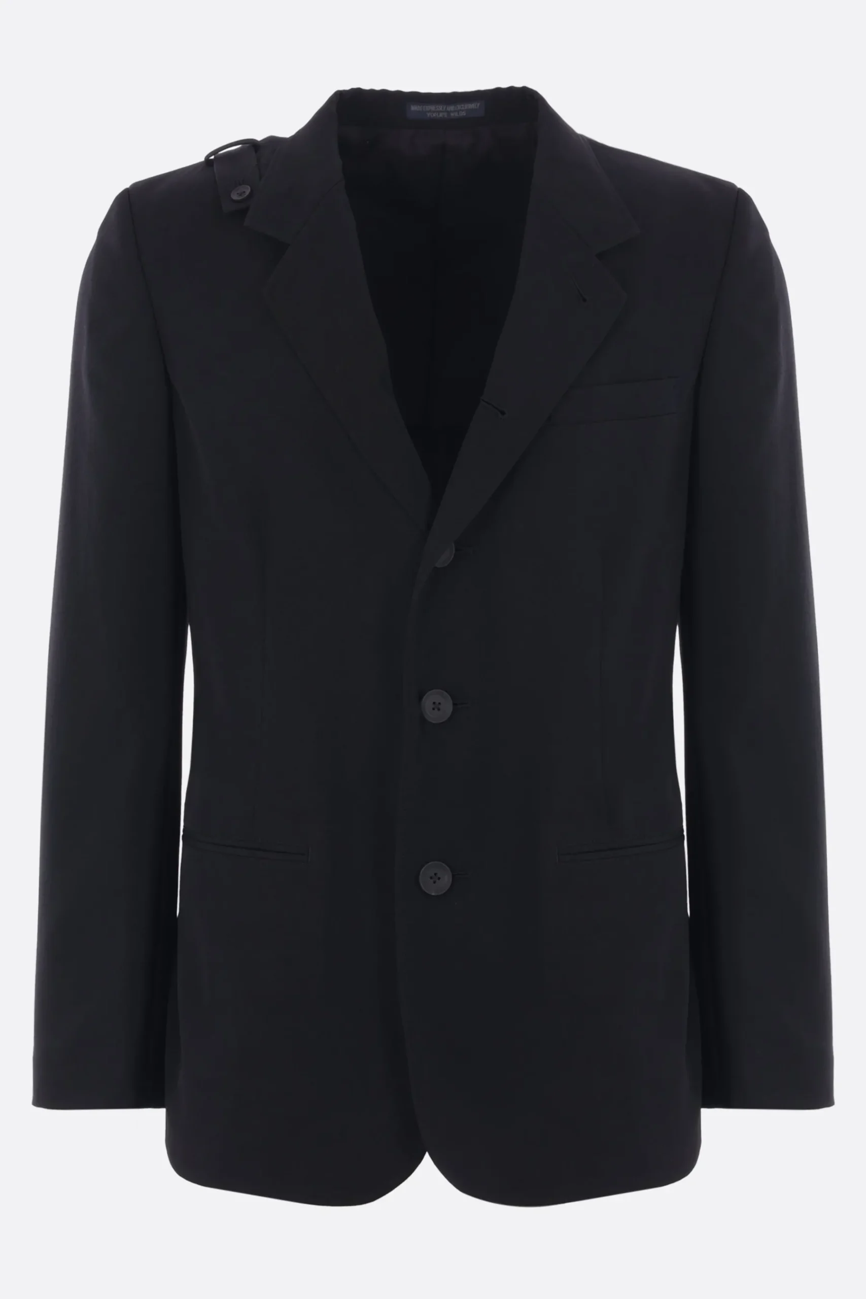 YOHJI YAMAMOTO single-breasted jacket in wool