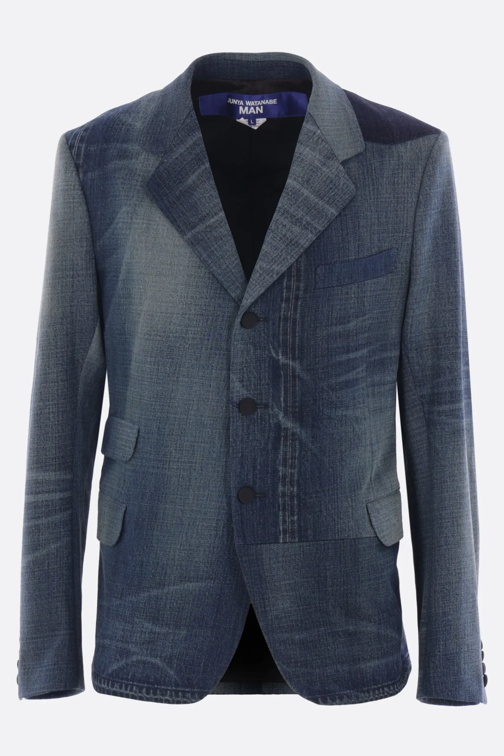 JUNYA WATANABE MAN single-breasted jacket in denim