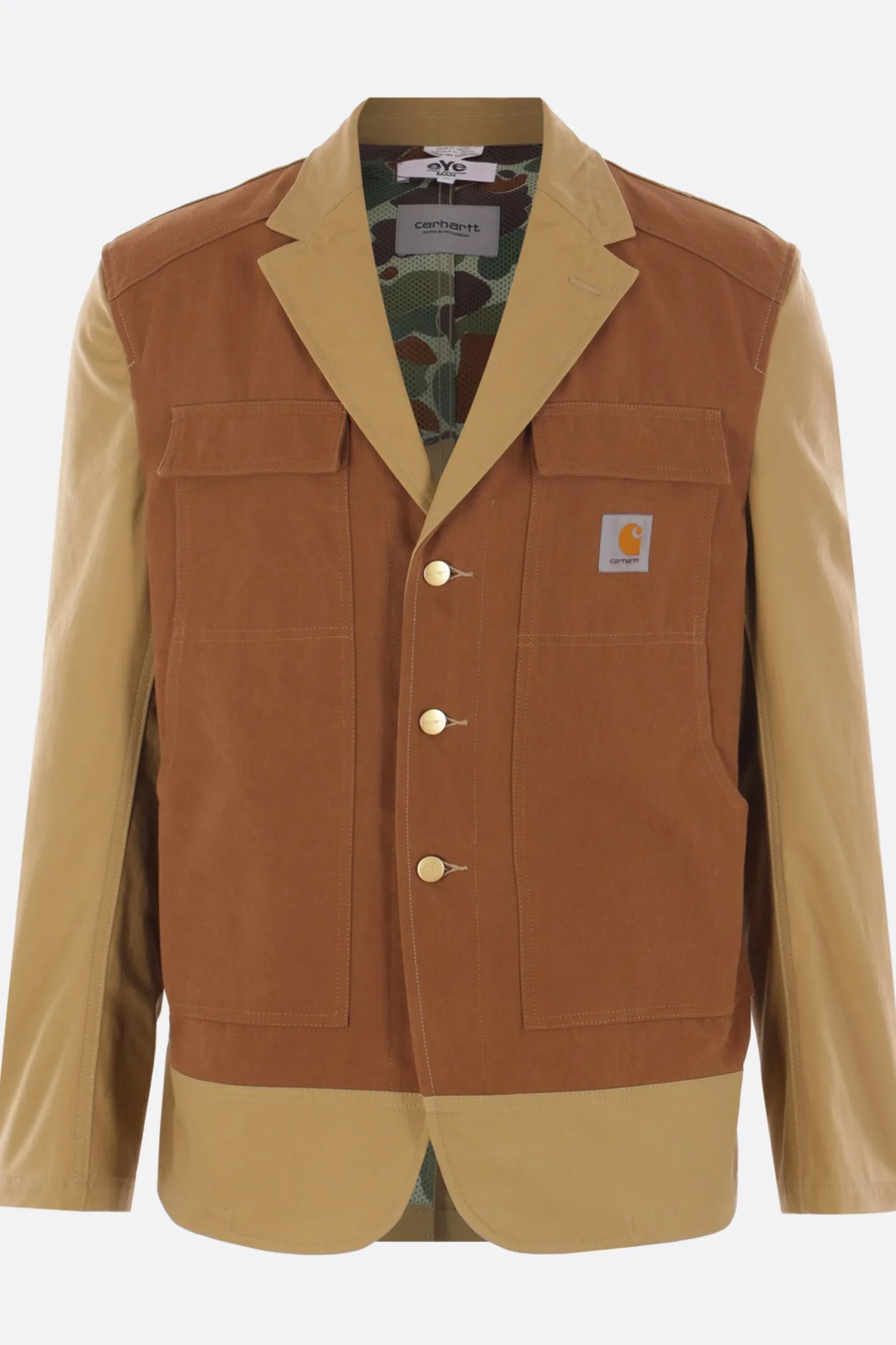 JUNYA WATANABE MAN single-breasted jacket in canvas