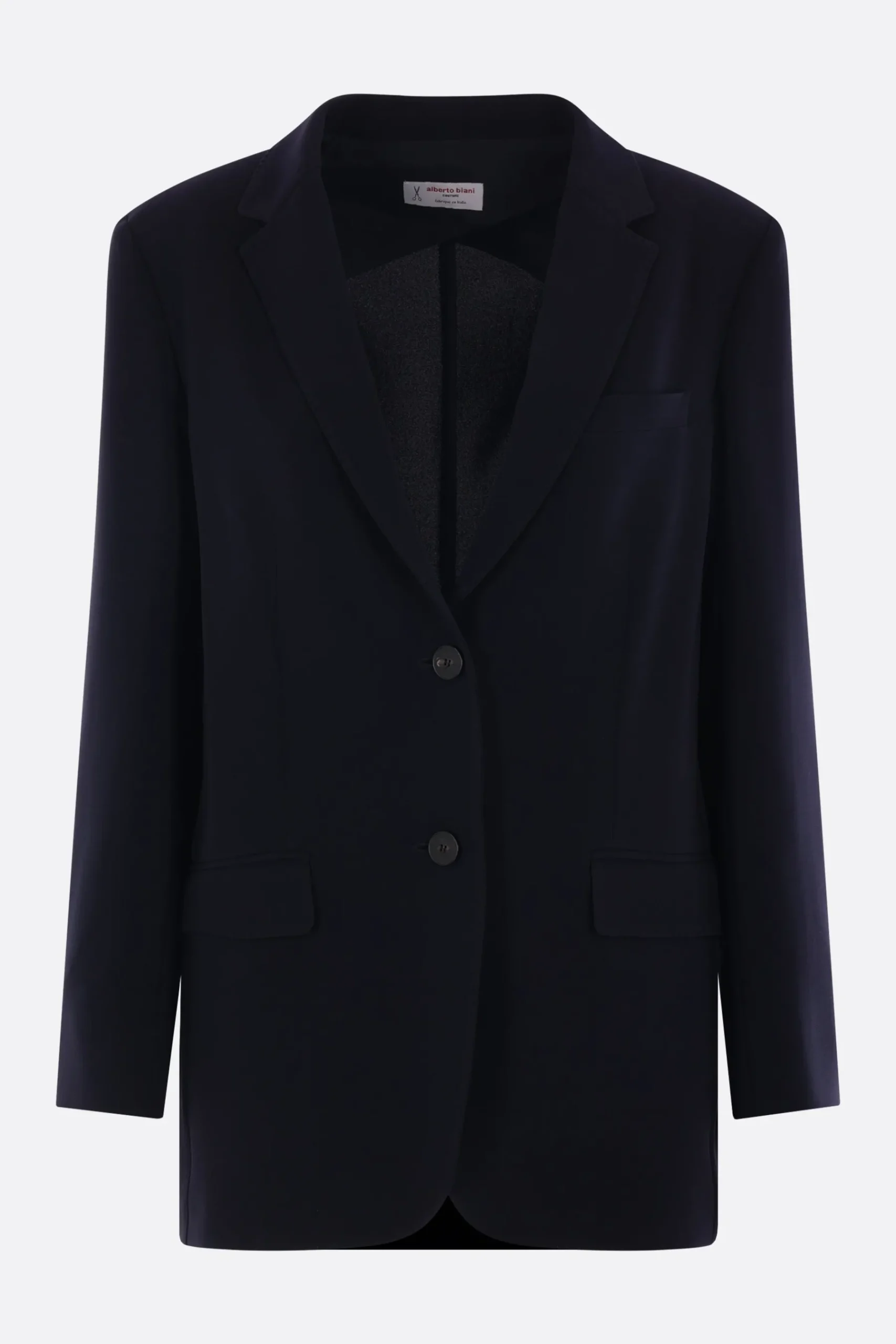 Women ALBERTO BIANI single-breasted jacket in cady