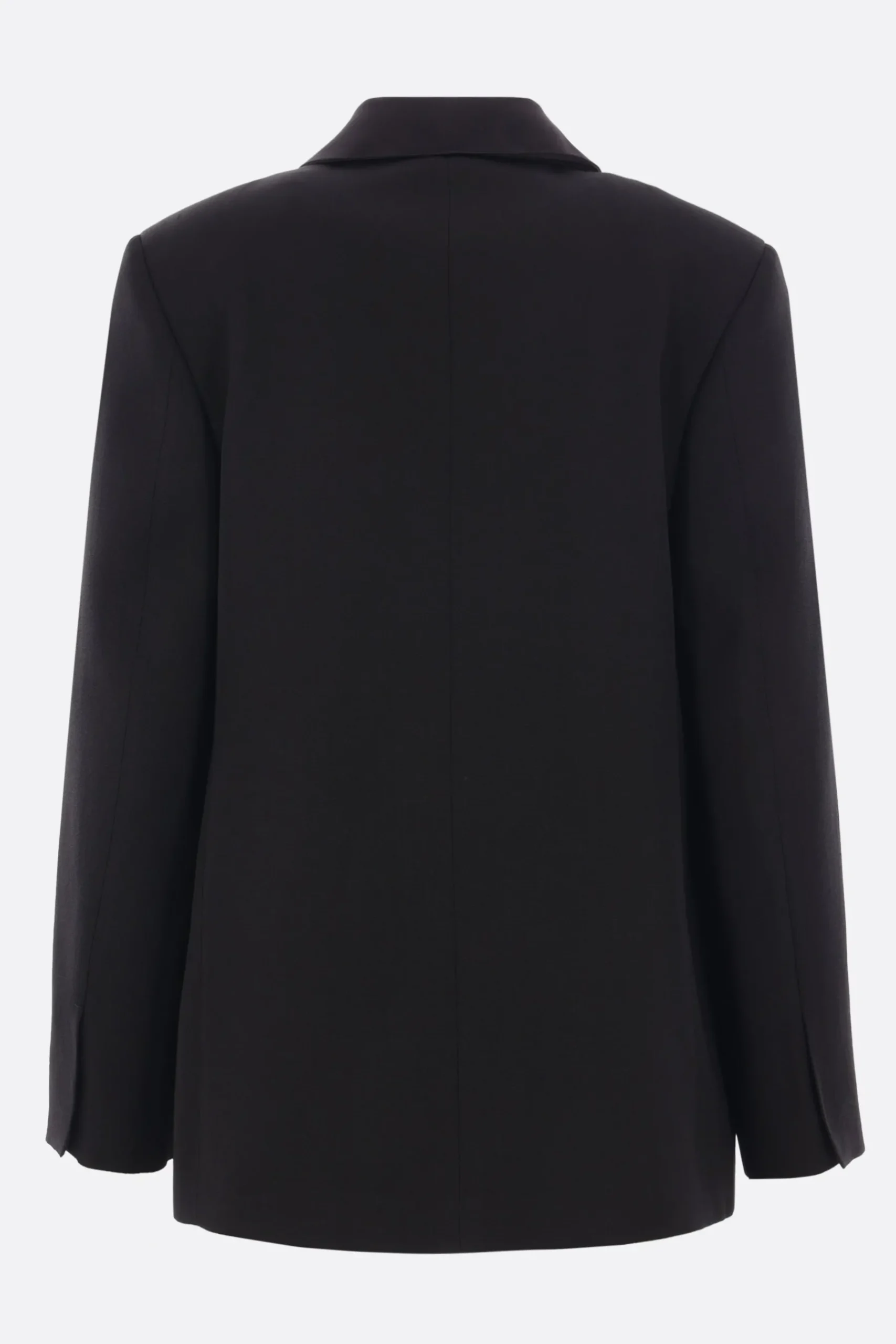 JIL SANDER single-breasted jacket in silk blend
