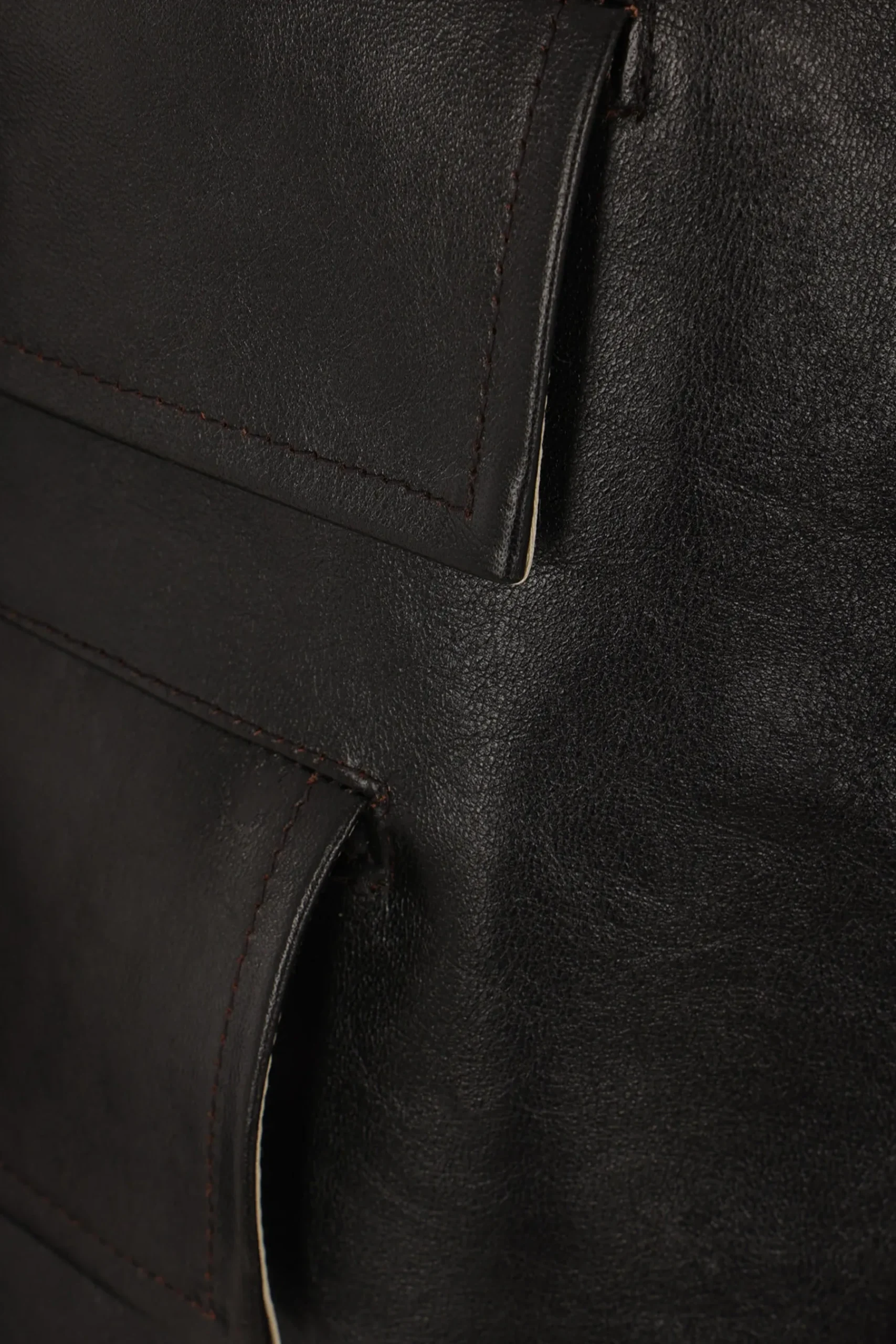 TAIGA TAKAHASHI single-breasted jacket in leather