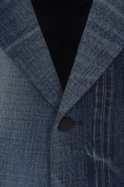 JUNYA WATANABE MAN single-breasted jacket in denim