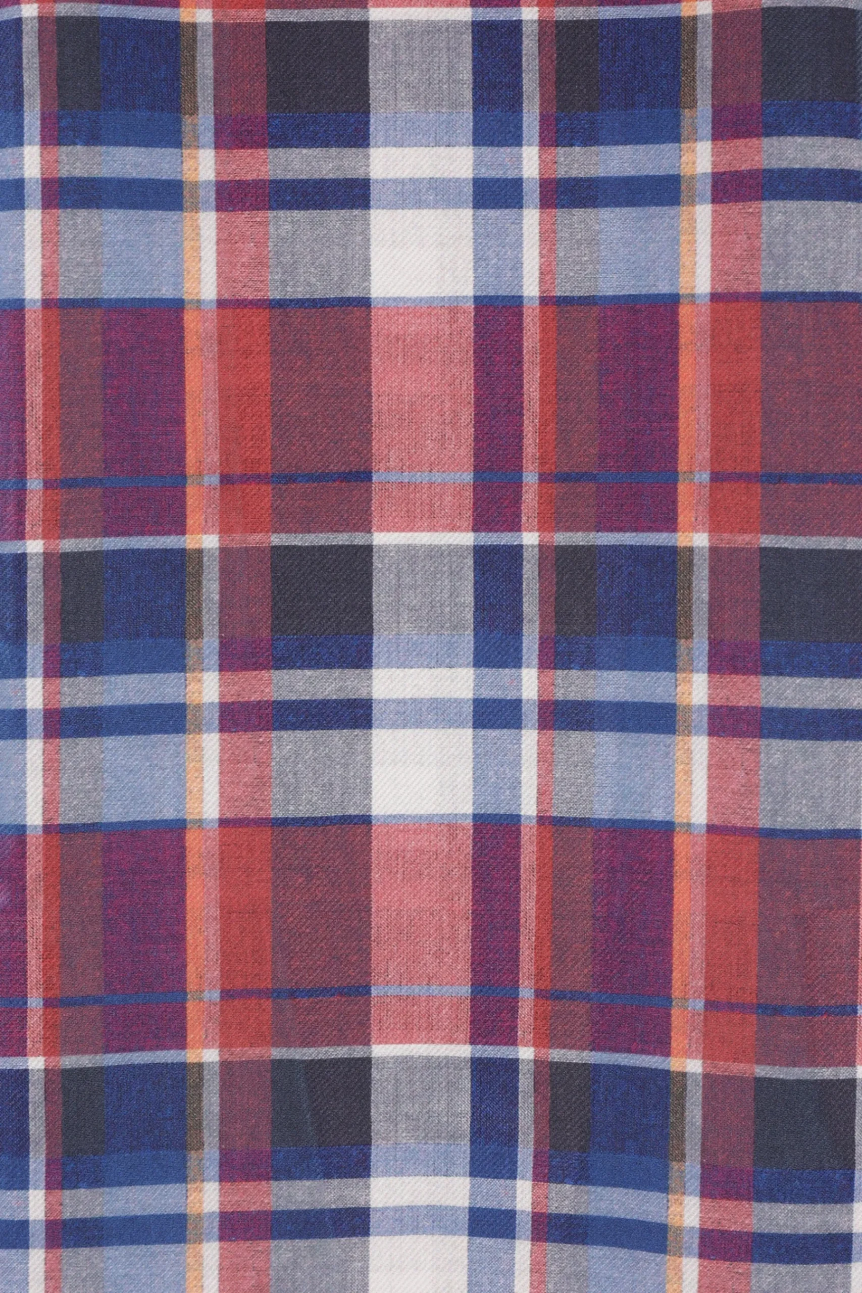 COMME DES GARÇONS SHIRT single-breasted jacket in check print twill