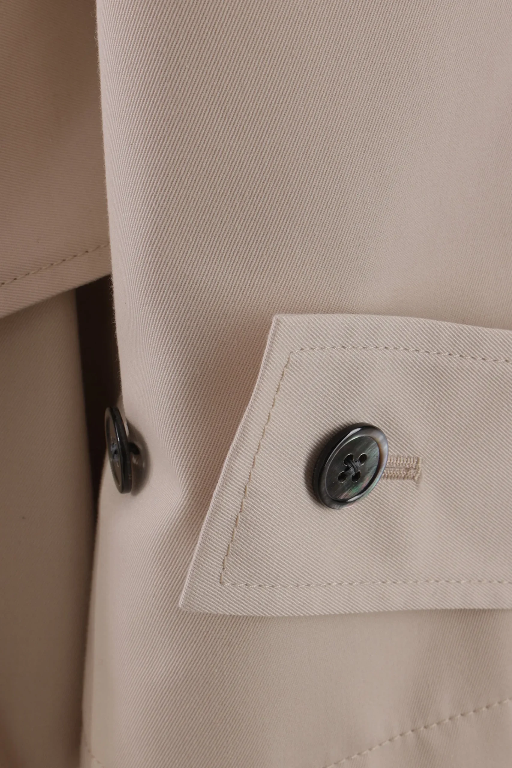 THOM BROWNE single-breasted overcoat in twill