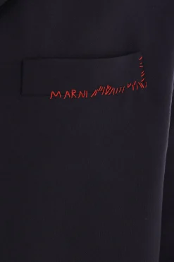 MARNI single-breasted wool jacket