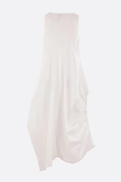 Women MARIA CALDERARA sleeveless dress in printed poplin
