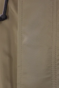 Women SACAI sleeveless parka in nylon twill