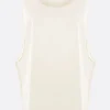 Women META CAMPANIA COLLECTIVE sleeveless top in wool twill