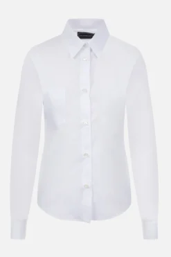 Women 10 CORSO COMO slim-fit poplin shirt