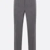 JIL SANDER slim-fit wool trousers