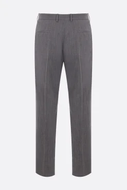 JIL SANDER slim-fit wool trousers