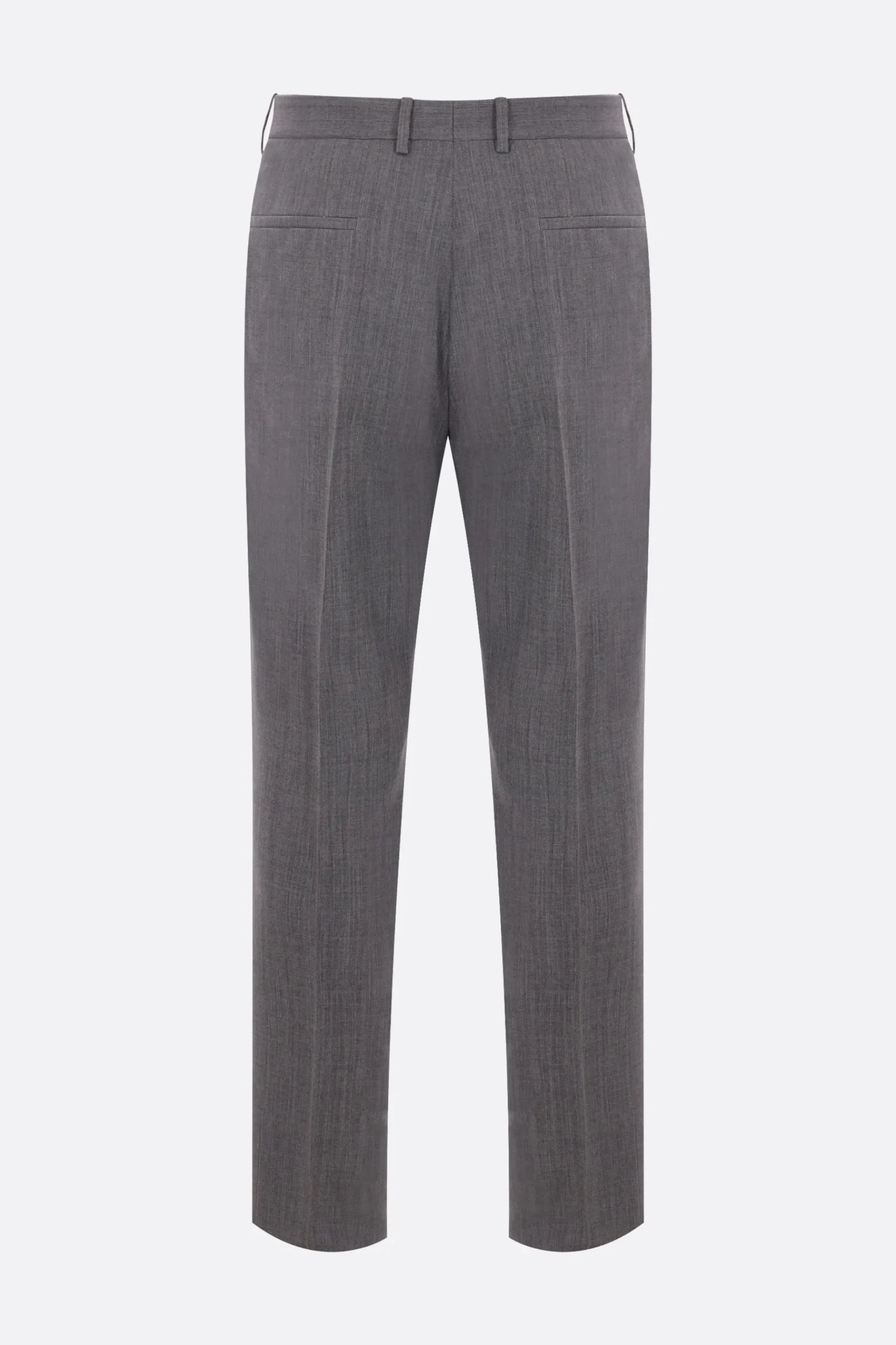 JIL SANDER slim-fit wool trousers