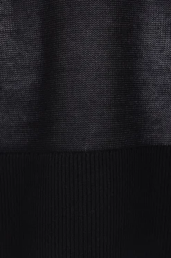Women TOTEME slit sleeve turtleneck in lyocell and cashmere blend