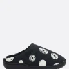 SUBU X 10 CORSO COMO Smile print quilted nylon slippers