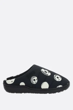 SUBU X 10 CORSO COMO Smile print quilted nylon slippers