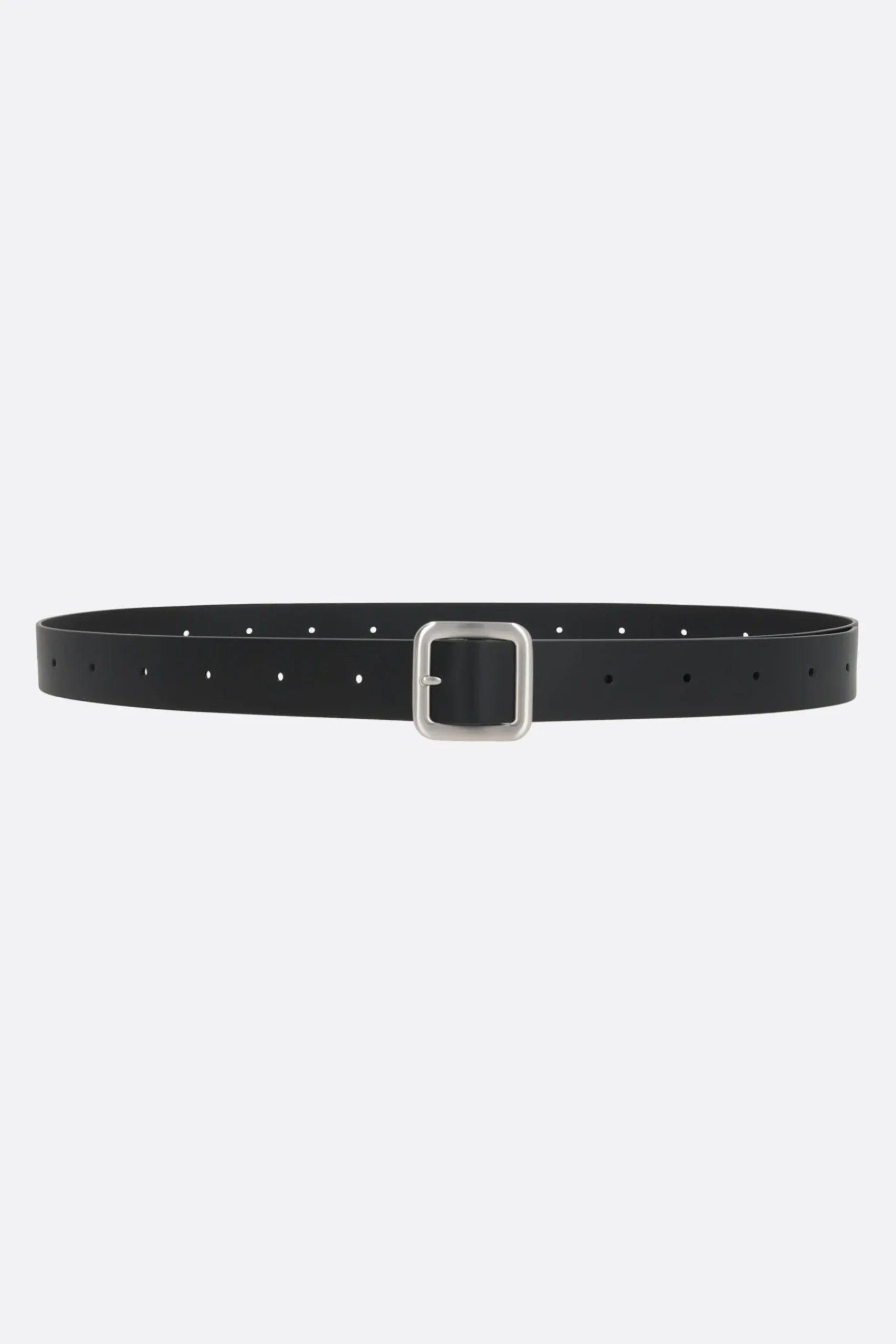 JIL SANDER smooth leather belt